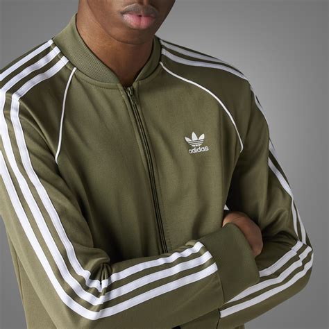 adidas jacket groen geel|Green Jackets .